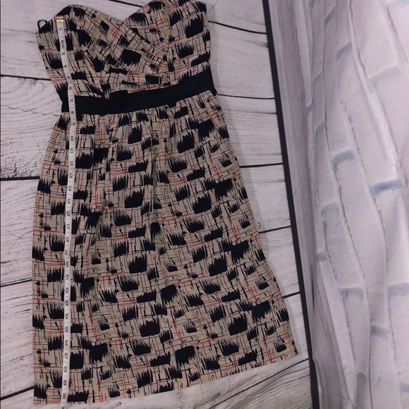 🧚🏽‍♀️BURLAPP "Blurred Shapes Dress" Anthro - Picture 4 of 7